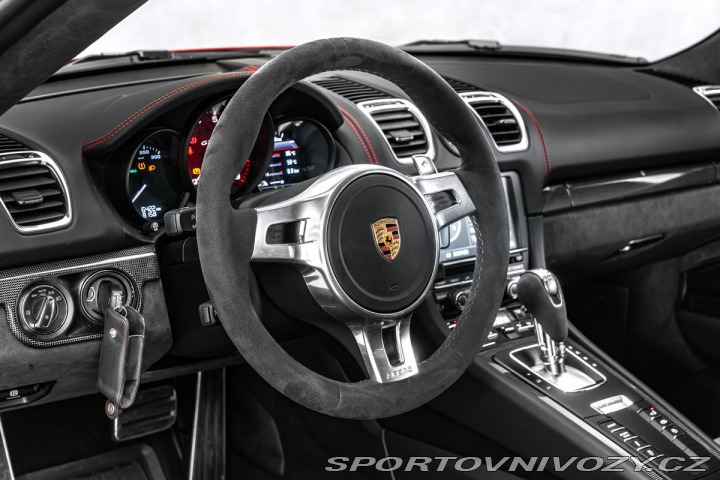Porsche Cayman GTS, 1.majitel, TOP stav 2016