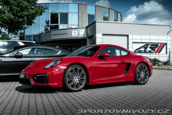 Porsche Cayman GTS, 1.majitel, TOP stav 2016