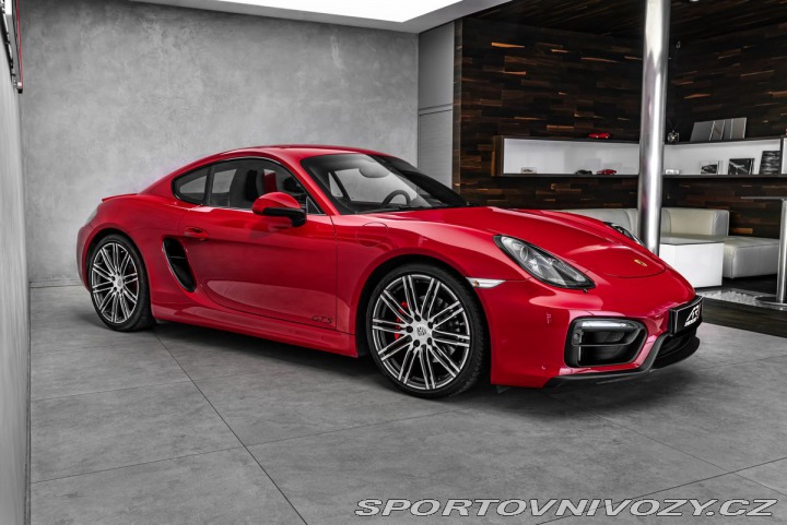 Porsche Cayman GTS, 1.majitel, TOP stav 2016