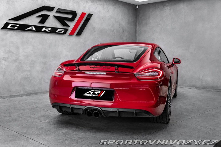 Porsche Cayman GTS, 1.majitel, TOP stav 2016