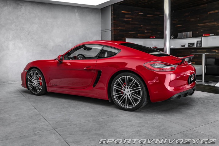 Porsche Cayman GTS, 1.majitel, TOP stav 2016
