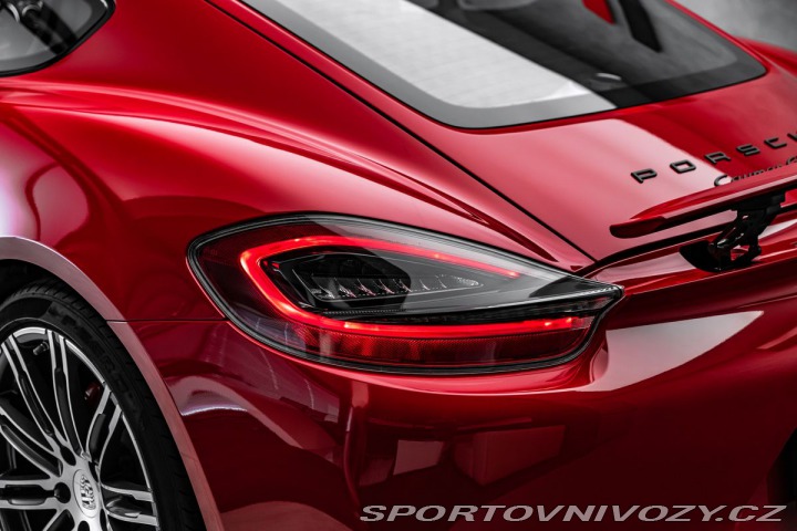 Porsche Cayman GTS, 1.majitel, TOP stav 2016