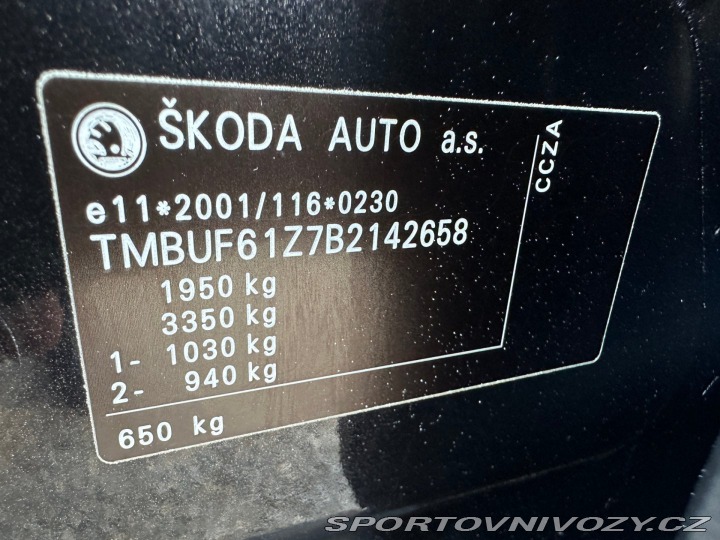 Škoda Octavia RS RS 2,0TSI 147kw DSG 2011