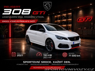 Peugeot 308 GTi 193 kW 1. MAJITEL