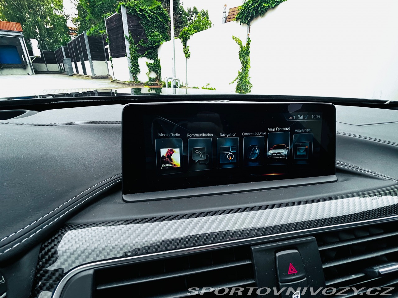 BMW M3 LCI Carbon Remus Head up