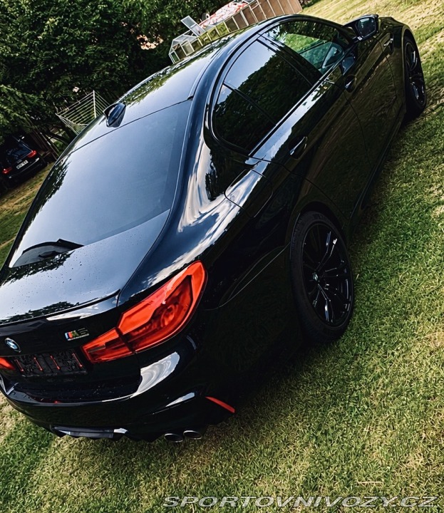 BMW M5 F90 továrně bez OPF 2018