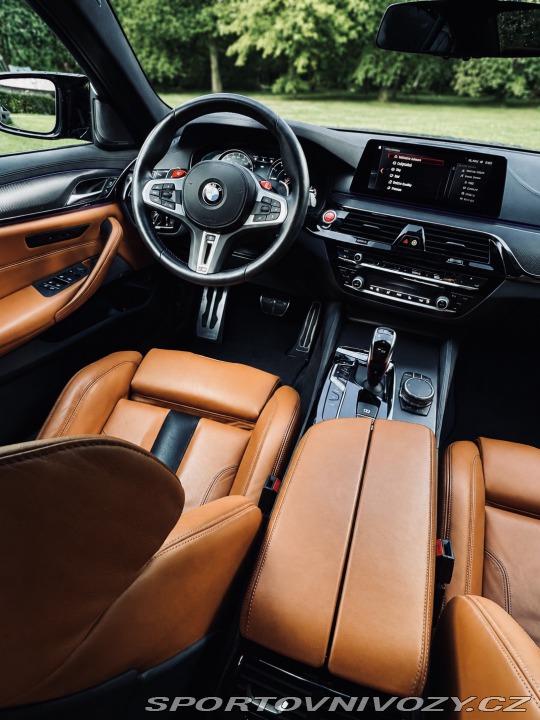 BMW M5 F90 továrně bez OPF 2018