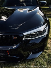 BMW M5 F90 továrně bez OPF 2018