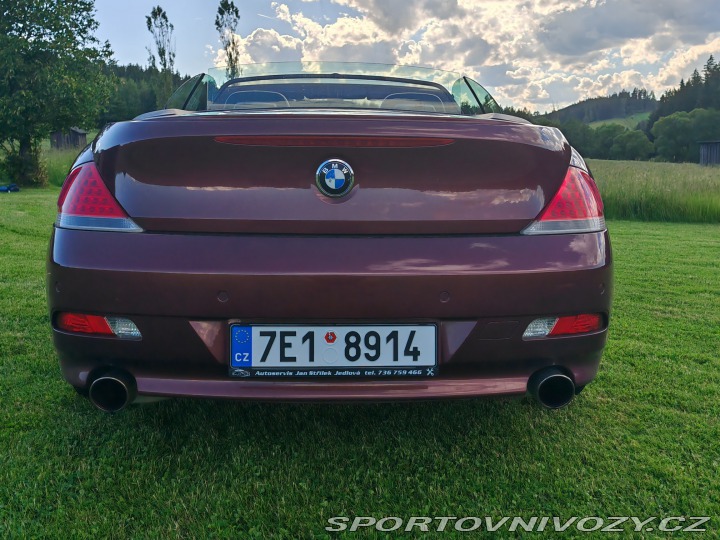 BMW 6 645Ci Cabrio V8 manuál 2004