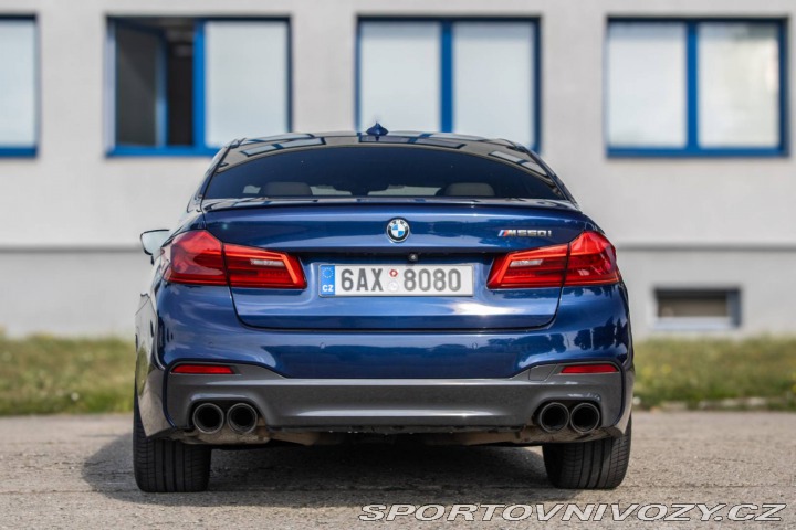 BMW 5 M550i G30 ČR M-Sport 2018
