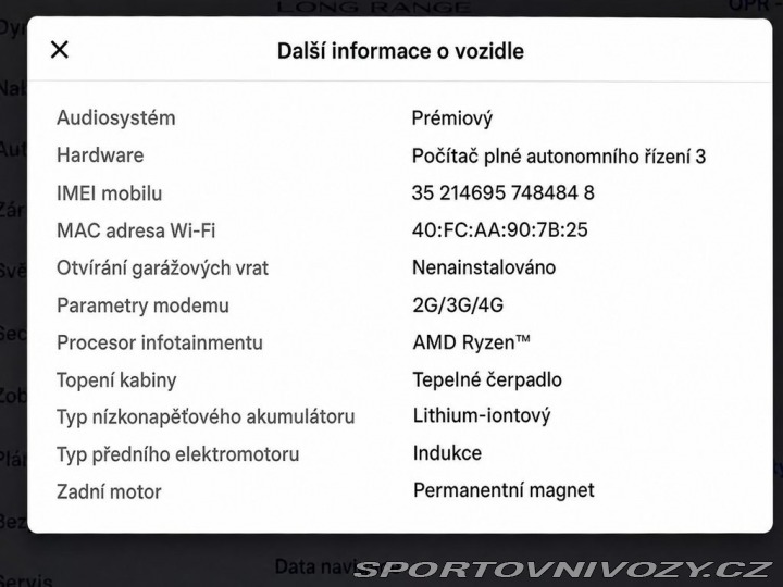 Tesla Model 3 Long Range Dual Motor 366 2022