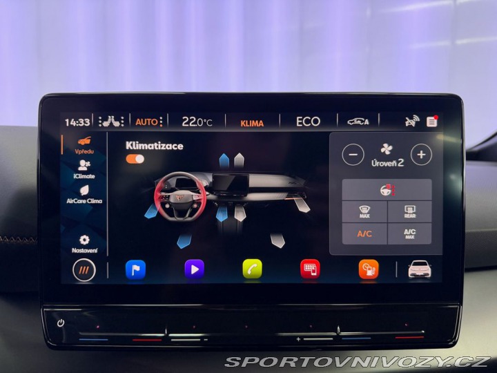 Cupra Born 150 KW / 58 KWH, TEPELNÉ 2023