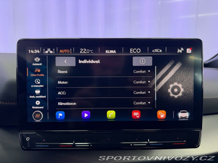 Cupra Born 150 KW / 58 KWH, TEPELNÉ 2023