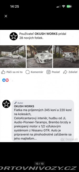 Abarth 500 Esseesse 1.4 T-Jet Okush 2011