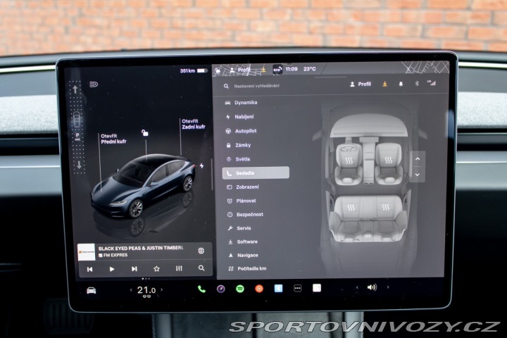 Tesla Model 3 AWD Long Range/ v Záruka 2023