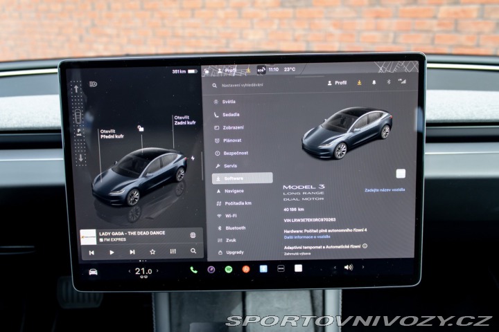 Tesla Model 3 AWD Long Range/ v Záruka 2023