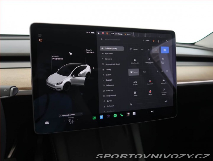 Tesla Model Y Long Range AWD 75kWh, SoH 2021