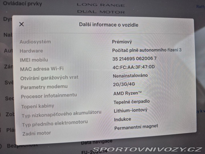 Tesla Model Y L.R. Dual Motor 378 kW (O 2022