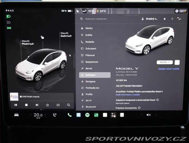 Tesla Model Y Long Range AWD 79kWh, SoH 2024