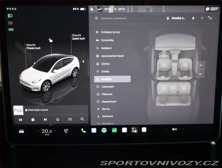 Tesla Model Y Long Range AWD 79kWh, SoH 2024