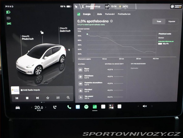 Tesla Model Y Long Range AWD 79kWh, SoH 2024