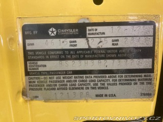 Ostatní značky Ostatní modely Plymouth Barracuda 1973