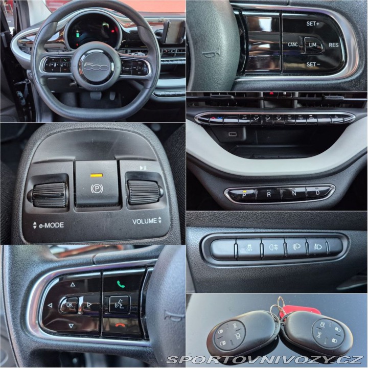 Fiat 500 500e 70 kW ACTION (ODPOČE 2022