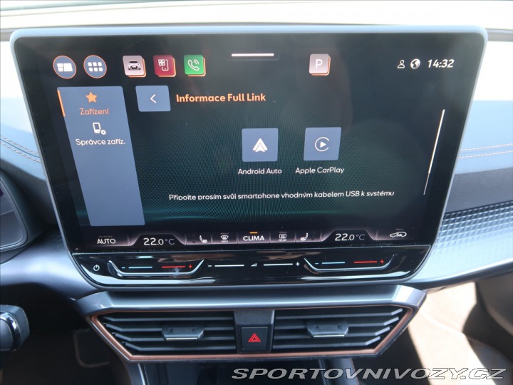 Cupra Formentor 1,5 TSI 110kW MAN ČR 1.ma 2025
