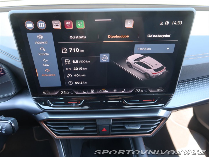 Cupra Formentor 1,5 TSI 110kW MAN ČR 1.ma 2025