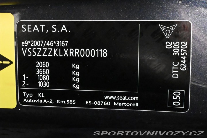 Cupra Leon 2,0 TDI 110 kW DSG Sports 2023