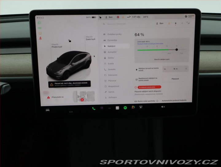 Tesla Model Y Long Range AWD 79kWh, SoH 2023
