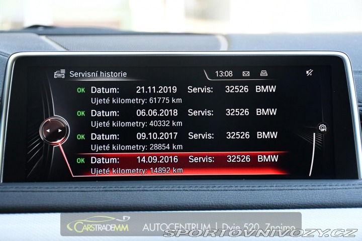 BMW X6 M50d HUD 360KAM ACC 2015