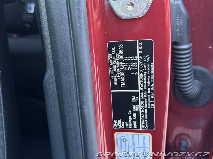 Hyundai Ostatní modely Kona 0,0 204PS electric CZ Ed 2023