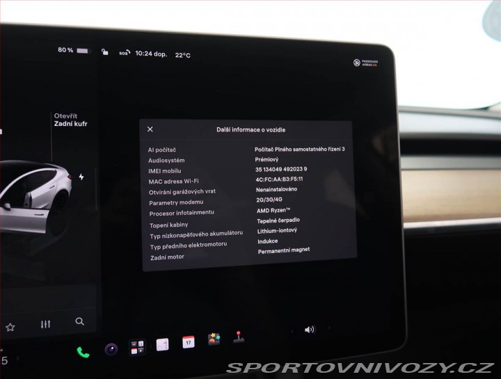 Tesla Model 3 Long Range 4WD 79kWh, SoH 2023