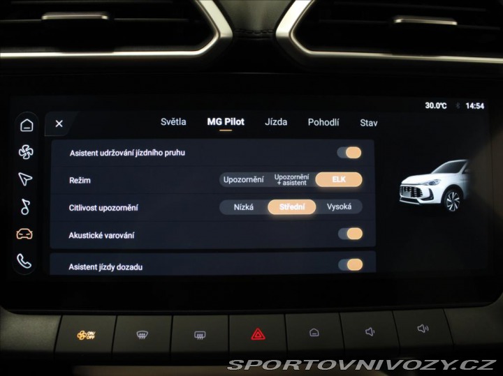 MG ZS 1,5 Hybrid+ Exclusive 31t 2025