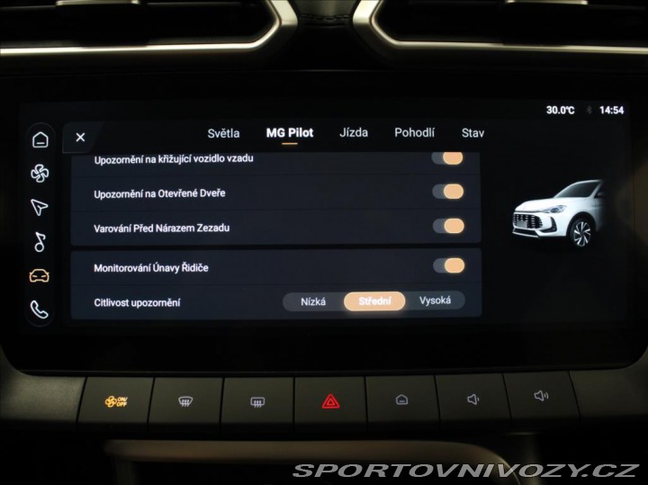 MG ZS 1,5 Hybrid+ Exclusive 31t 2025