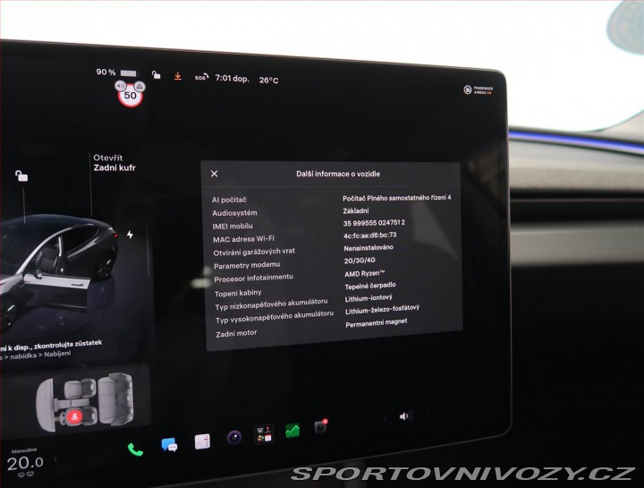 Tesla Model 3 Standard Range 60kWh, SoH 2023