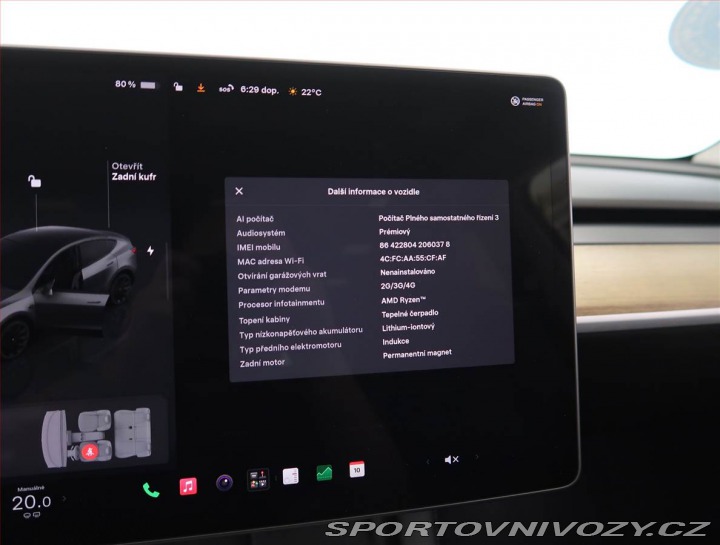 Tesla Model Y Long Range AWD 79kWh, SoH 2022