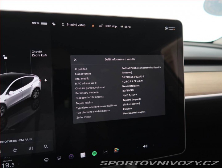 Tesla Model Y Long Range AWD 79kWh, SoH 2022