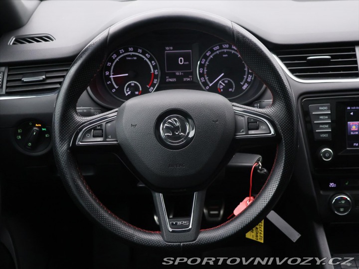 Škoda Octavia RS 2,0 TDI 135kW Webasto Taž 2014