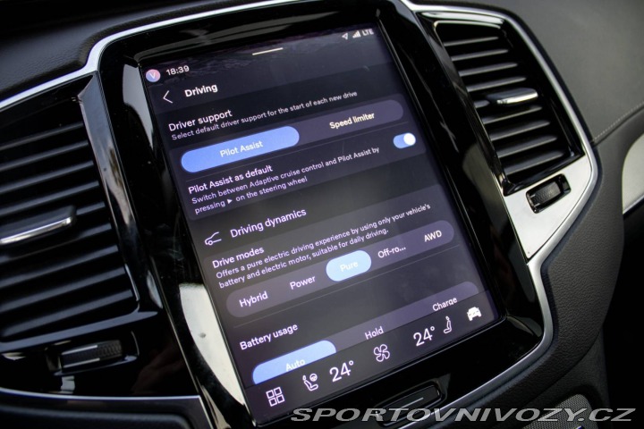 Volvo Ostatní modely XC90 T8 Ultra Black Edition A 2024