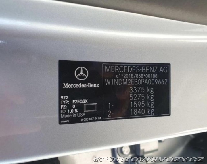 Mercedes-Benz Ostatní modely EQS 450 AMG 4matic Připravuje 2023