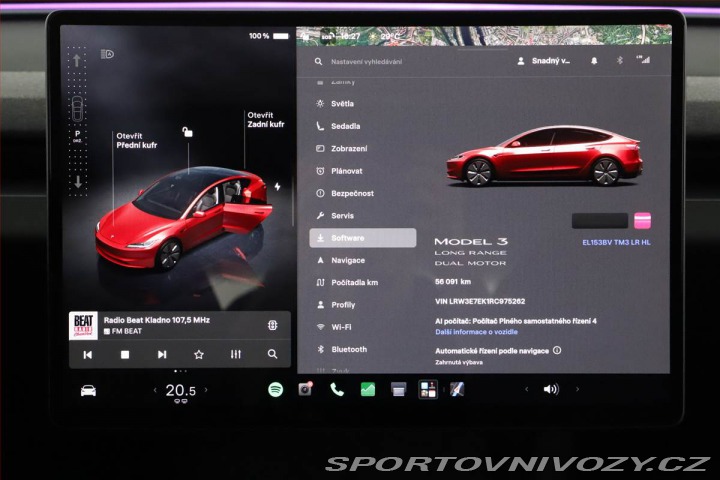 Tesla Model 3 Long Range 4WD 79kWh, SoH 2023