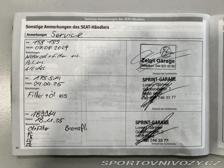 Seat Leon 2,0 ST Cupra REZERVACE 2015