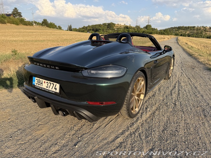 Porsche 718 Spyder, approved, man, CZ 2021
