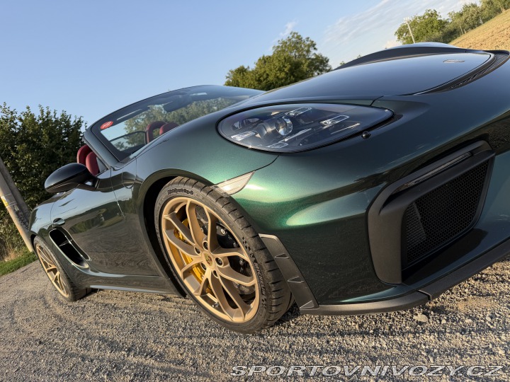 Porsche 718 Spyder, approved, man, CZ 2021