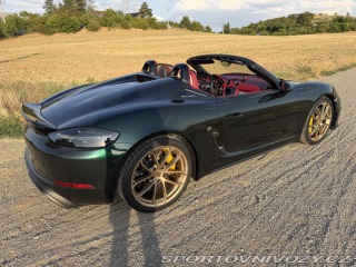 Porsche 718 Spyder, approved, man, CZ 2021