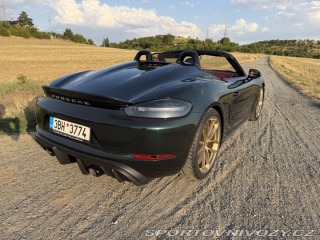 Porsche 718 Spyder, approved, man, CZ 2021