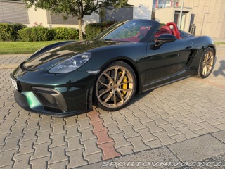 Porsche 718 Spyder, approved, man, CZ 2021
