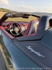 Porsche 718 Spyder, approved, man, CZ 2021